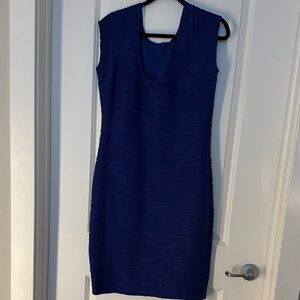 Chic Navy Sleeveless Dress